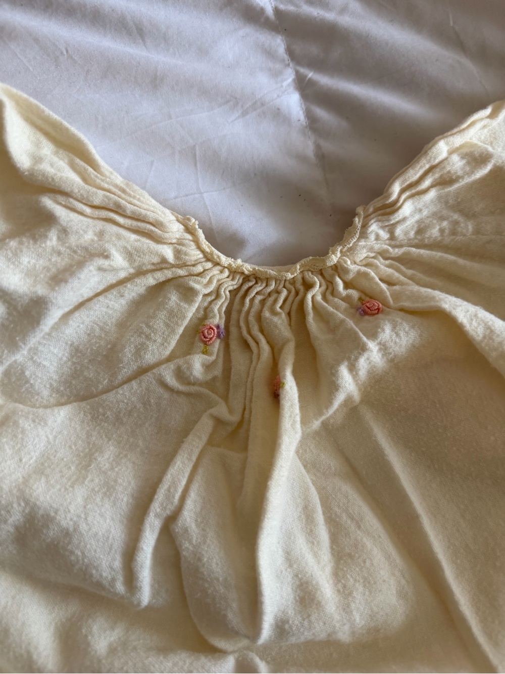 Set of 2 Vintage Cotton Baby Dresses